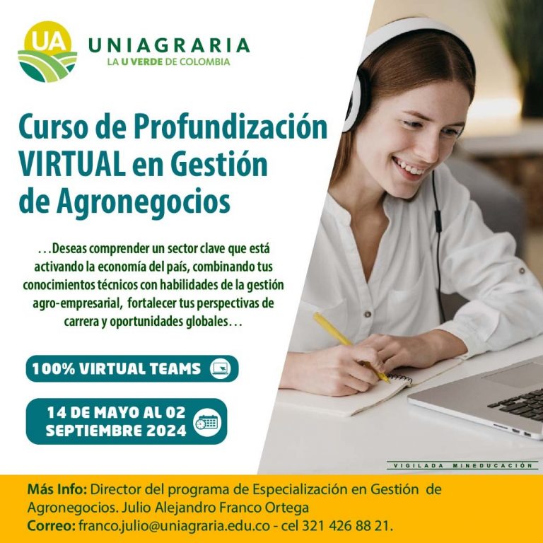 Curso de Profundización virtual en Gestión de Agronegocios