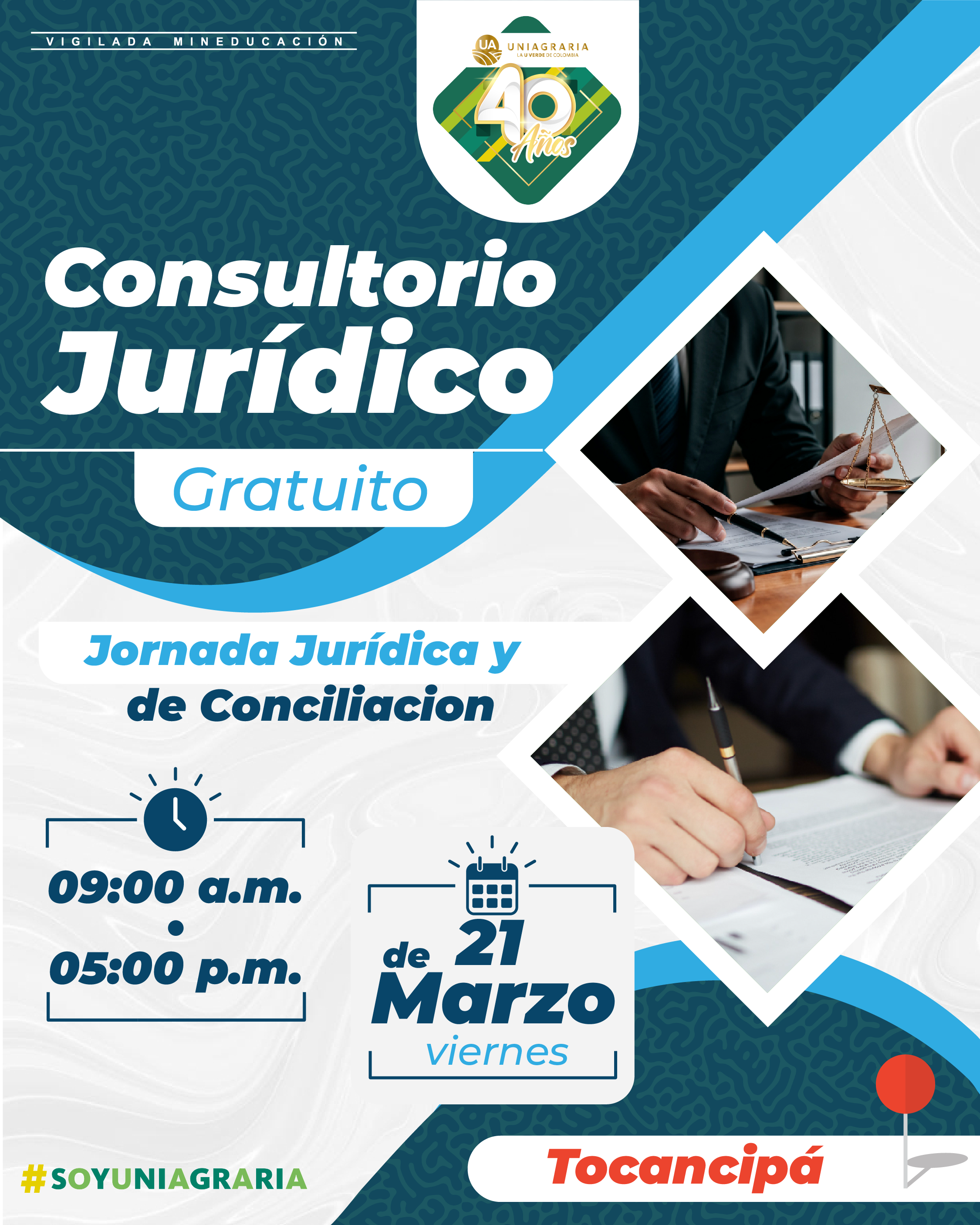 Consultorio jurídico gratuito – Tocancipá