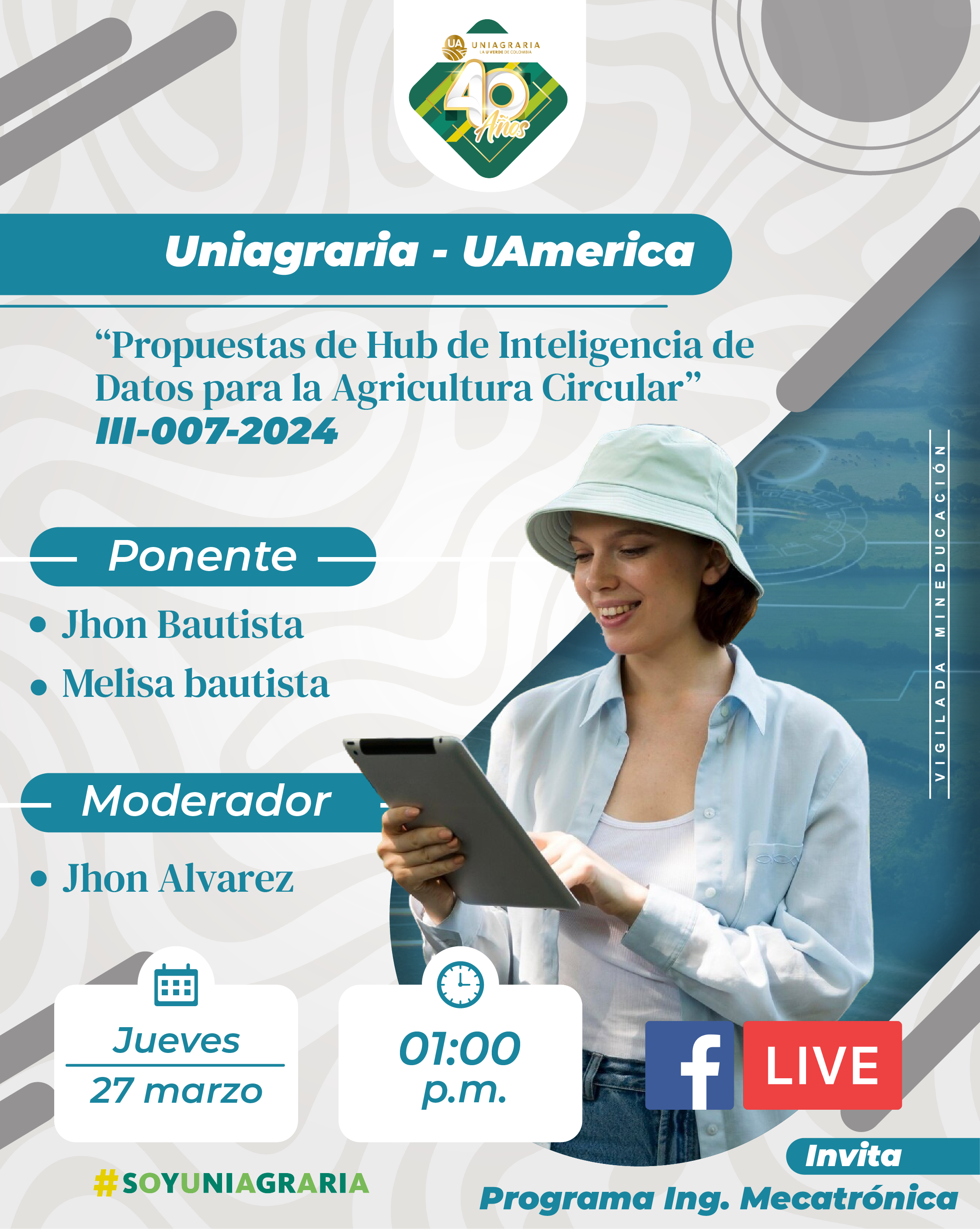 Propuestas de Hub de Inteligencia de datos para la Agricultura Circular