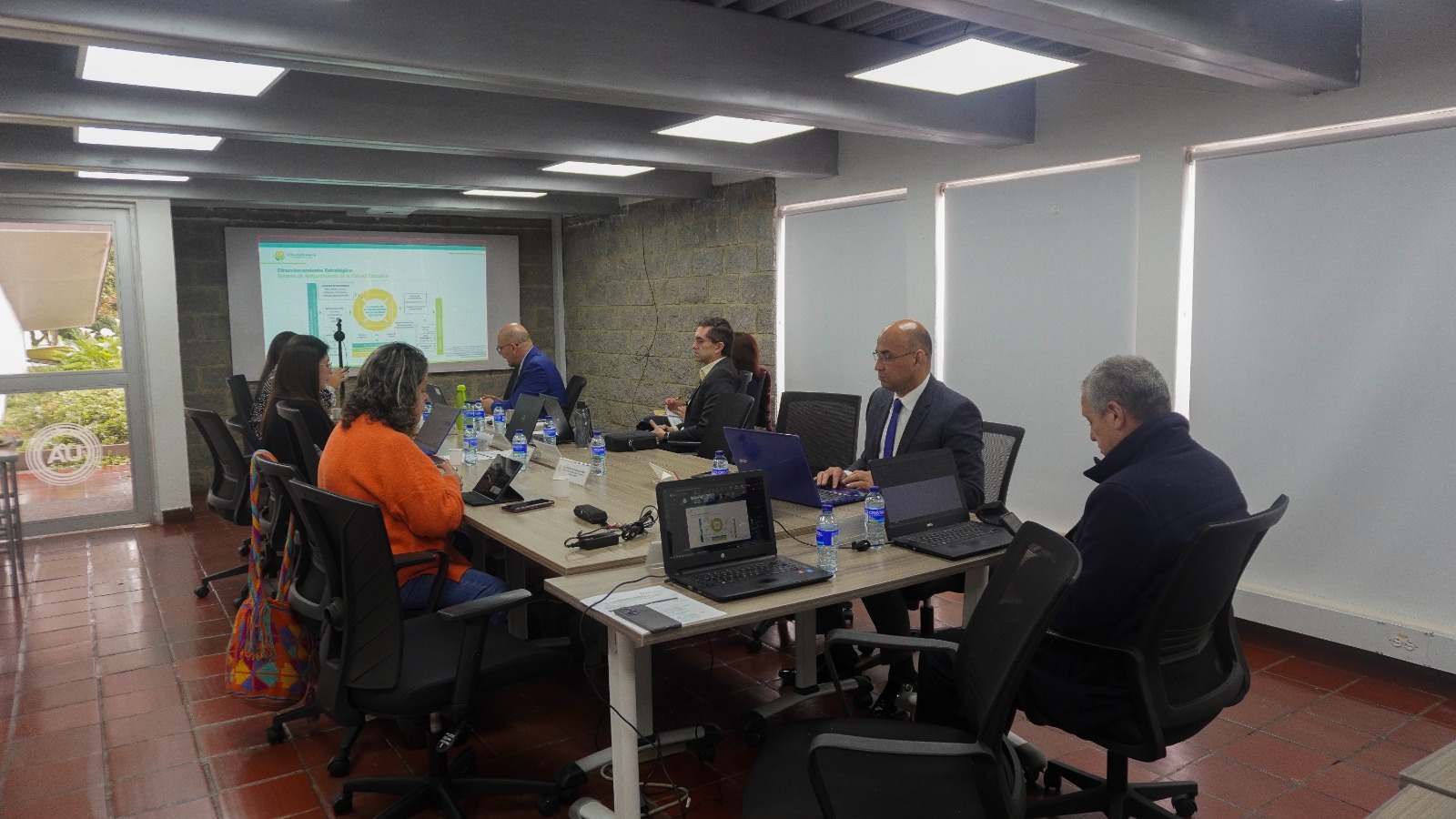 UNIAGRARIA recibió con éxito la visita de verificación de condiciones de calidad del programa de Maestría en Ingeniería