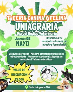 Día del Médico Veterinario – 1er Feria canina y felina