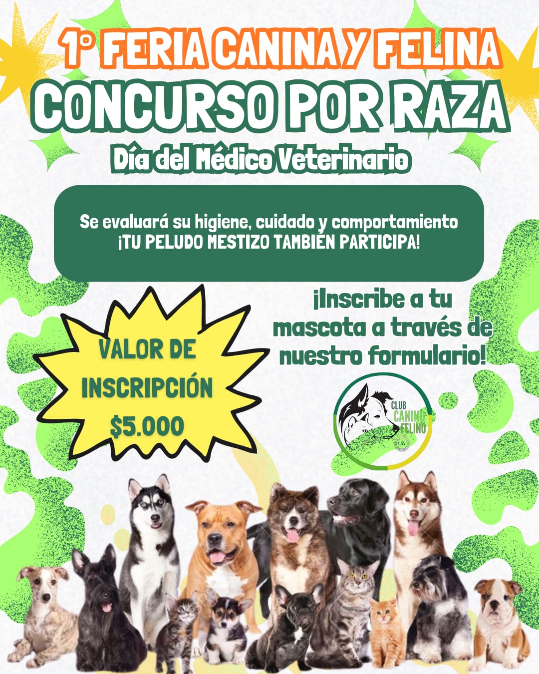 Día del Médico Veterinario – 1er Feria canina y felina