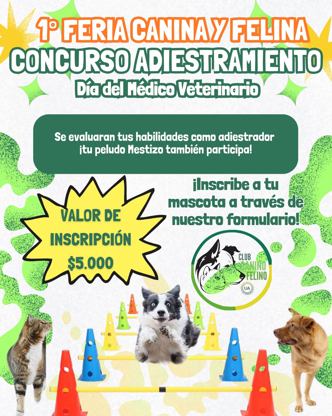 Día del Médico Veterinario – 1er Feria canina y felina