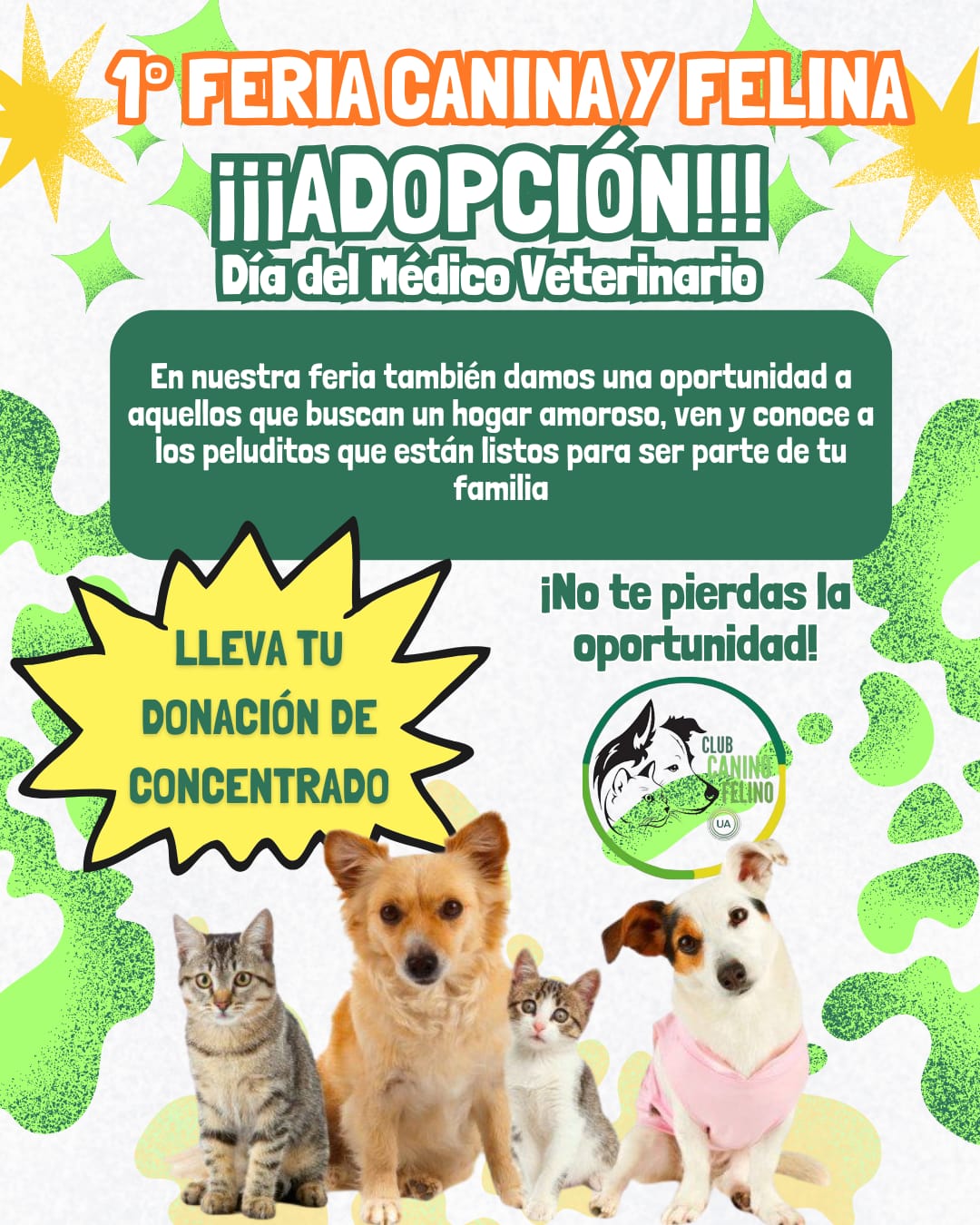 Día del Médico Veterinario – 1er Feria canina y felina
