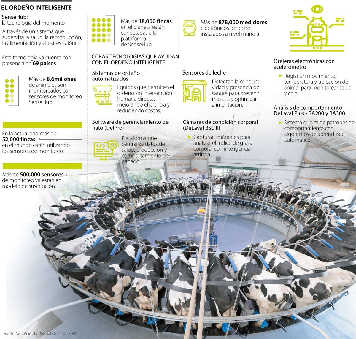 El ordeño inteligente: más sobre la modernidad en la producción lechera del mundo