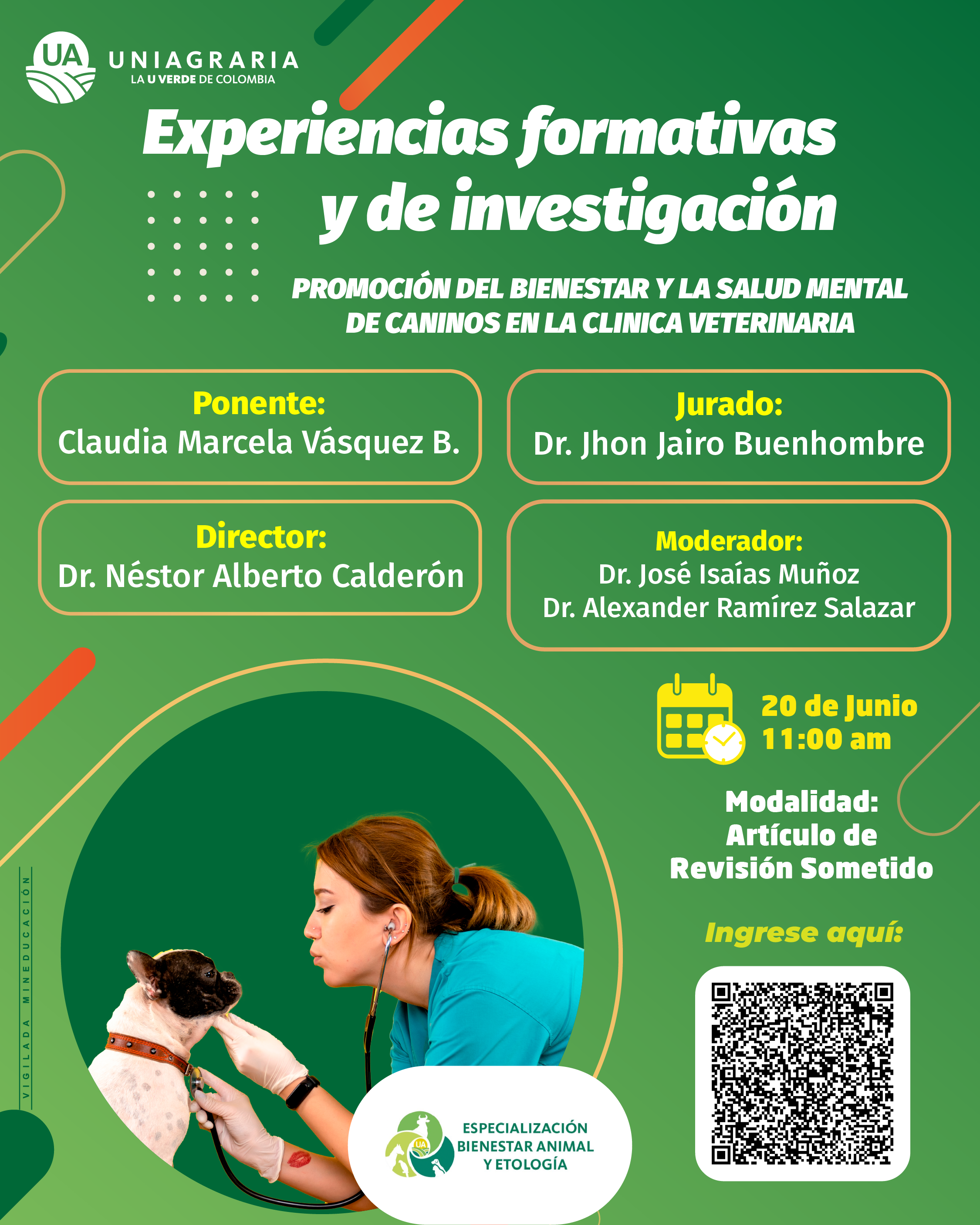 Experiencias formativas y de investigación