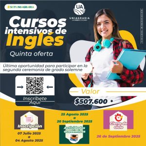 Quinta oferta de Cursos intensivos de Inglés