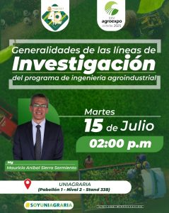 Generalidades de las líneas de Investigación