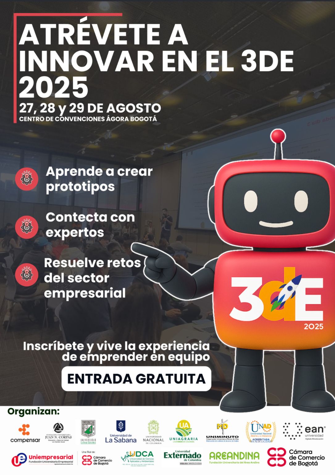 Atrévete a innovar en el 3DE 2025
