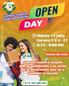 Open day conoce nuestra sede Facatativá