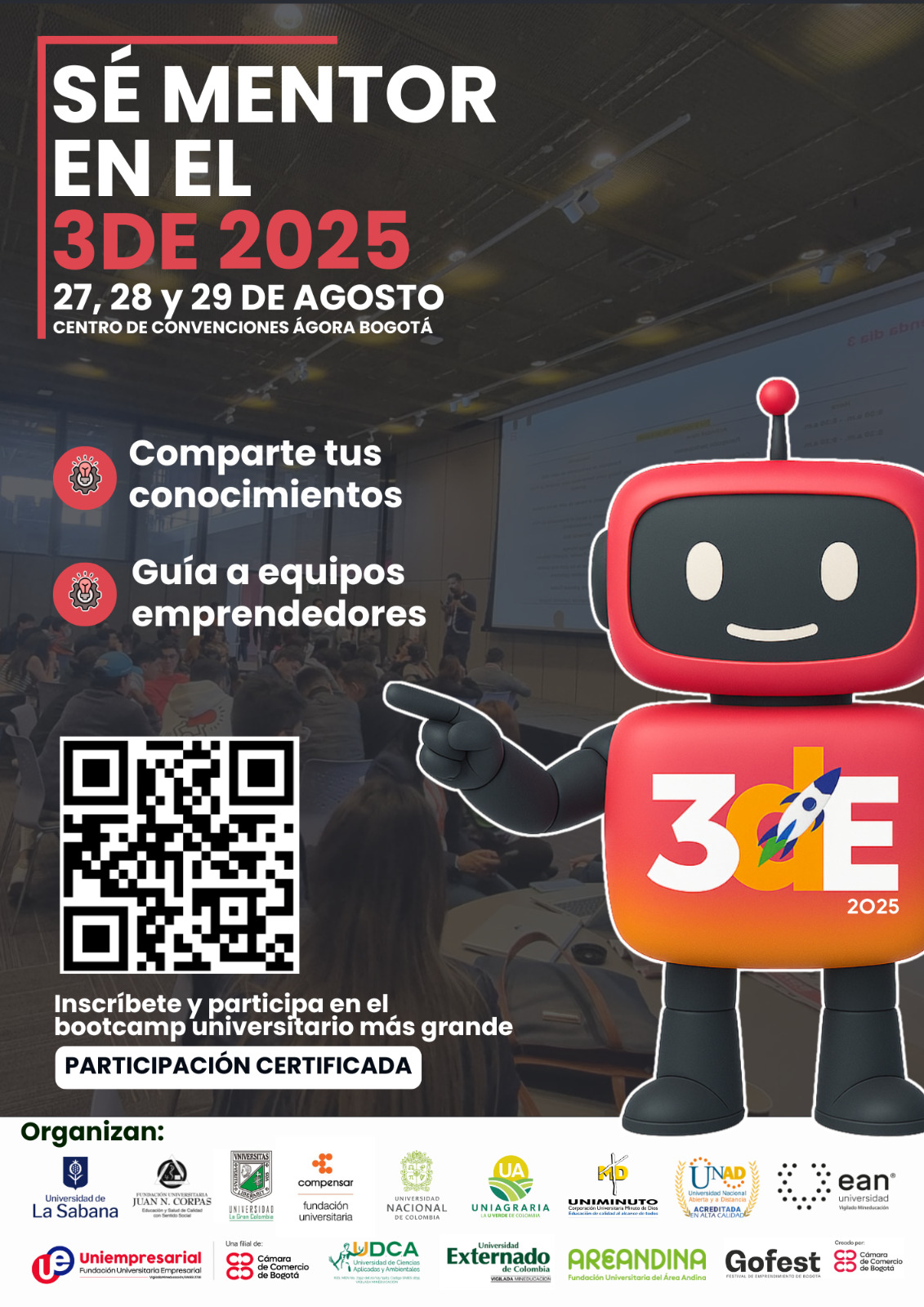 Atrévete a innovar en el 3DE 2025