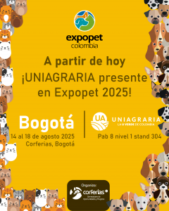¡UNIAGRARIA presente en Expopet 2025!