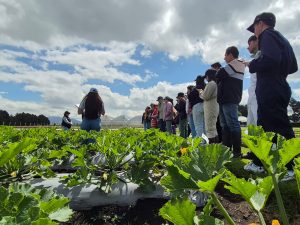 Estudiantes de UNIAGRARIA participaron en visita técnica al Centro de Investigación y Desarrollo de Saenz-Fety