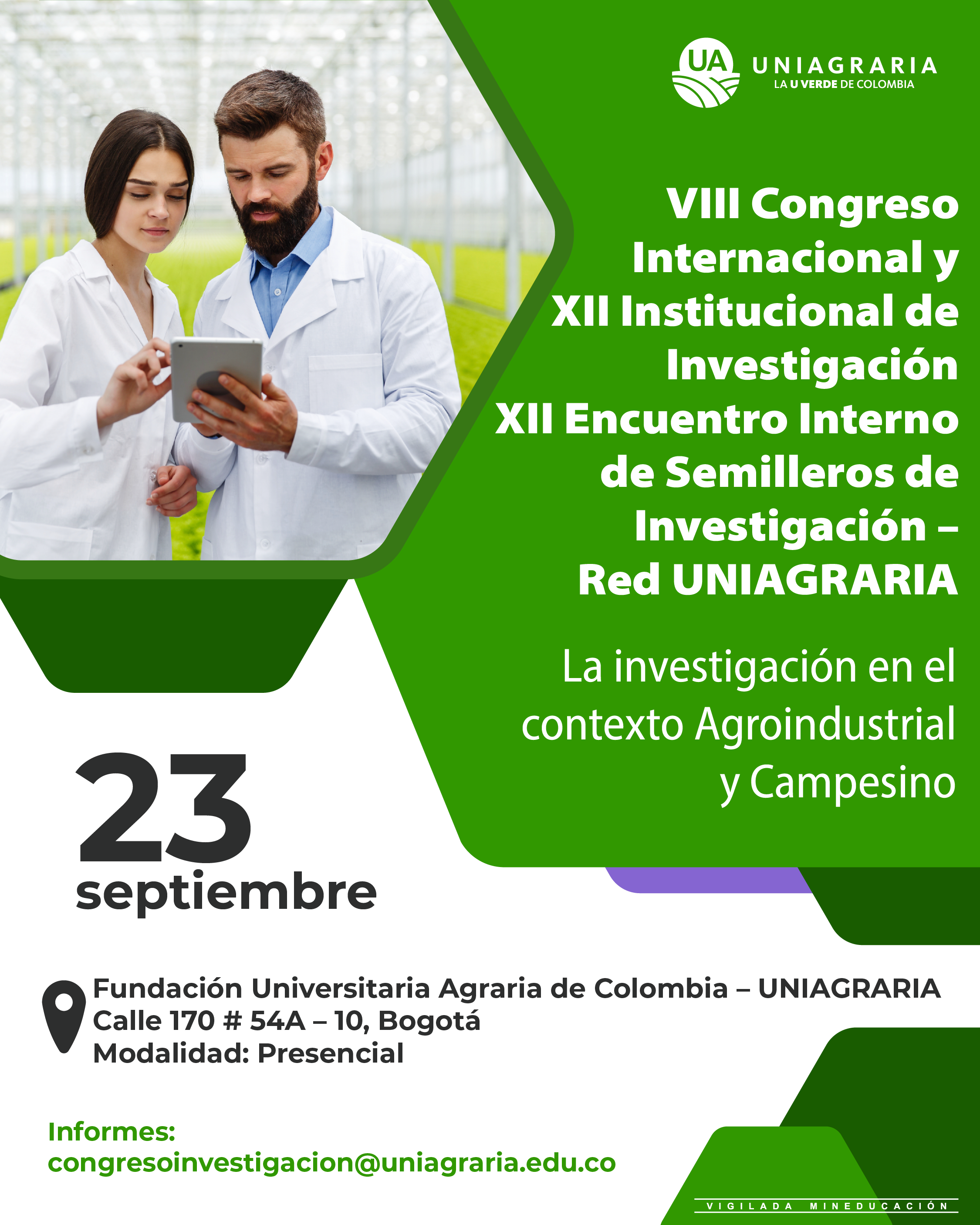 VIII Congreso Internacional y XVII Institucional de Investigación
