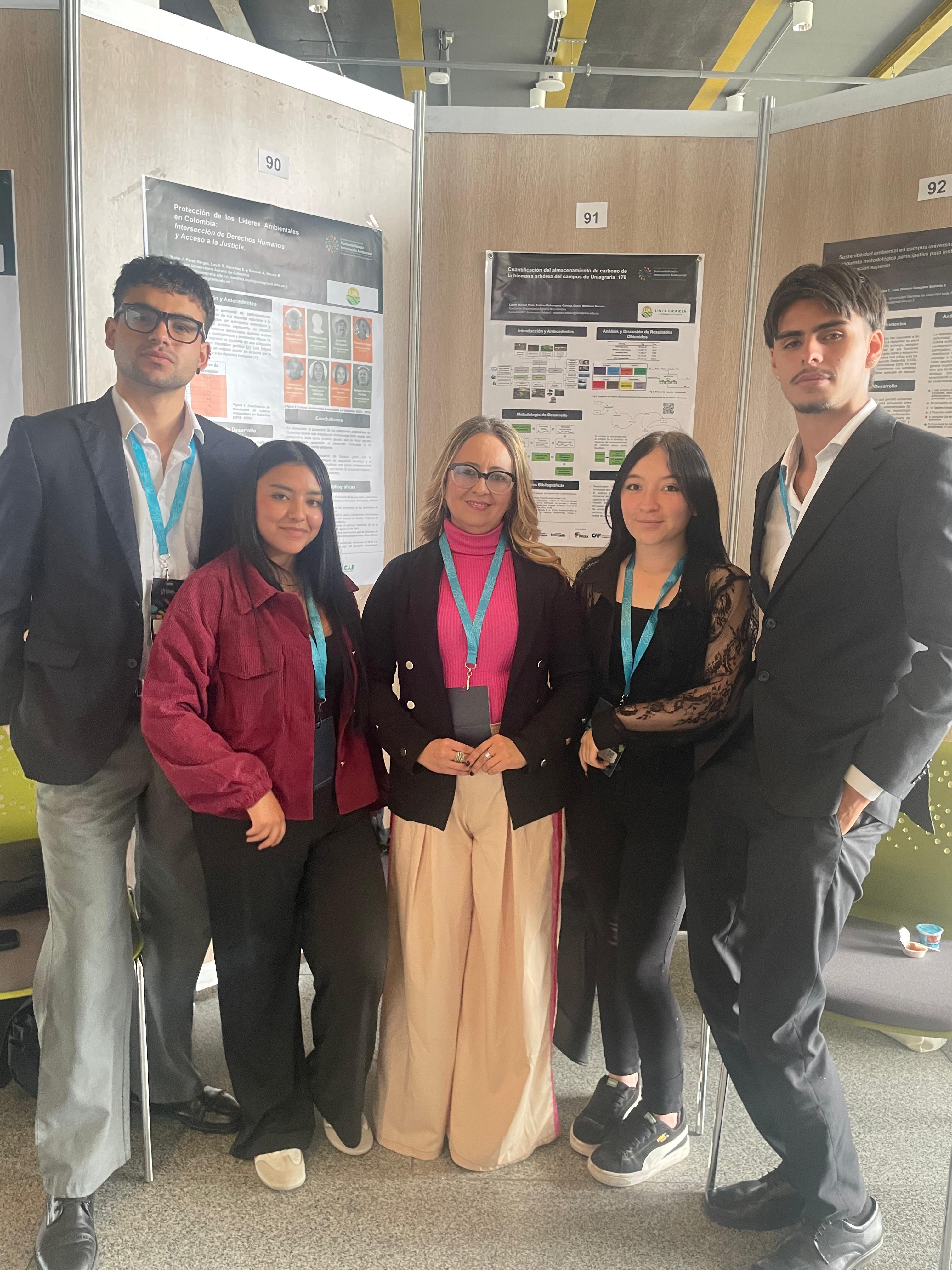 Semillero de Derecho de UNIAGRARIA participó con ponencia en la Cumbre Internacional de Sostenibilidad e Innovación Ambiental