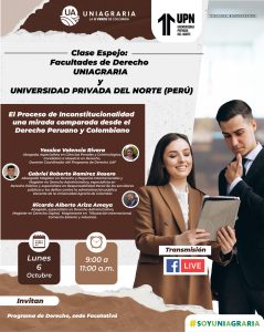 Clase Espejo – El proceso de inconstitucionalidad una mirada comparada desde el Derecho Peruano y Colombiano