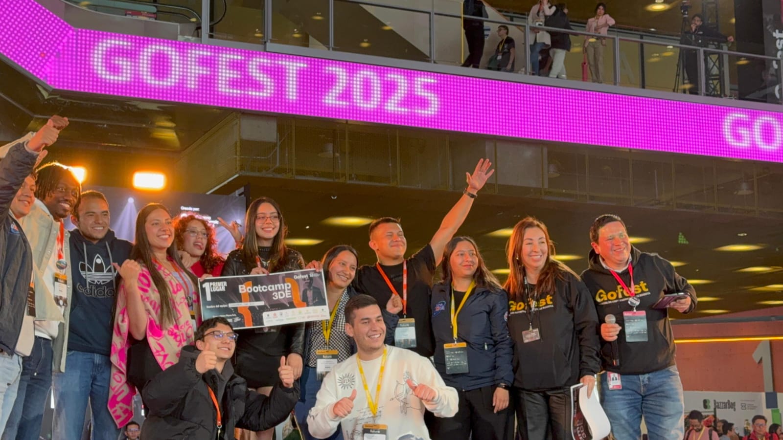 UNIAGRARIA brilló en el GoFest 2025 con destacados resultados en el 3DE
