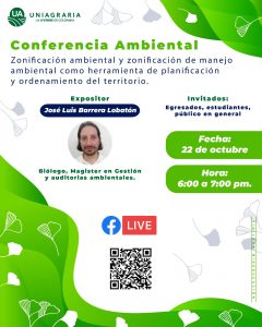 Conferencia Ambiental – zonificación ambiental y zonificación de manejo ambiental