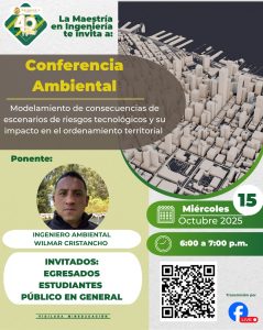 Conferencia Ambiental – Modelamiento de consecuencias de escenarios de riesgos tecnológicos y su impacto