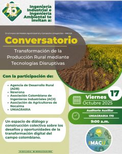 Conversatorio – Transformación de la producción rural mediante tecnologías disruptivas