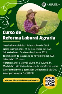 Curso de Reforma Laboral Agraria