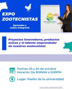Expo zootecnistas Egresados y clubes Uniagraria