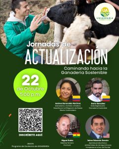 Jornadas de actualización – Camino hacia la ganadería sostenible