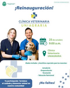 ¡Reinauguración! Clínica Veterinaria