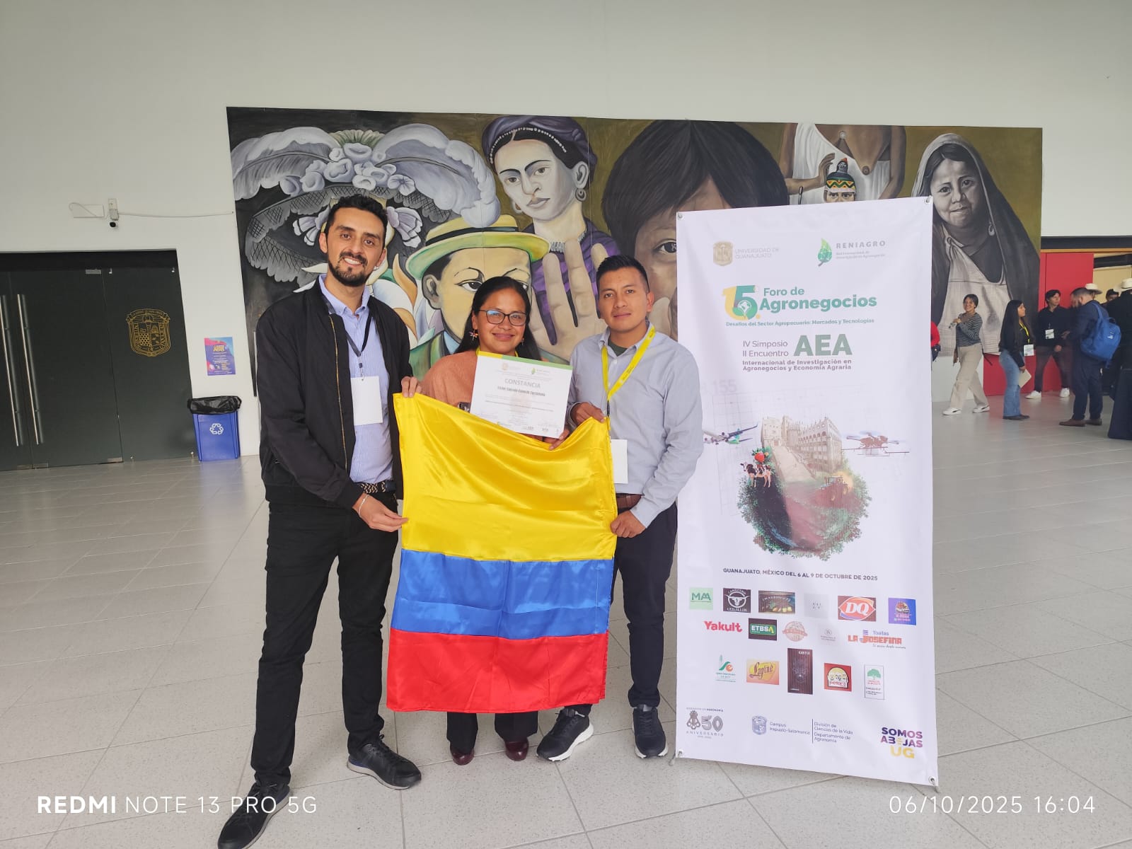 UNIAGRARIA presente en el IV Simposio y II Encuentro Internacional de Investigación en Agronegocios y Economía Agraria – AEA- en México