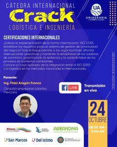Cátedra Internacional Crack logística e Ingeniería