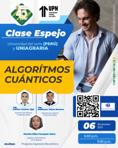 Clase espejo con la Universidad del Norte de PERÚ