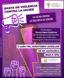 Lucha contra la violencia de género
