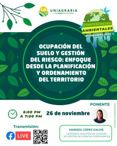Ocupación del suelo y gestión del riesgo: enfoque desde la planificación y ordenamiento del territorio