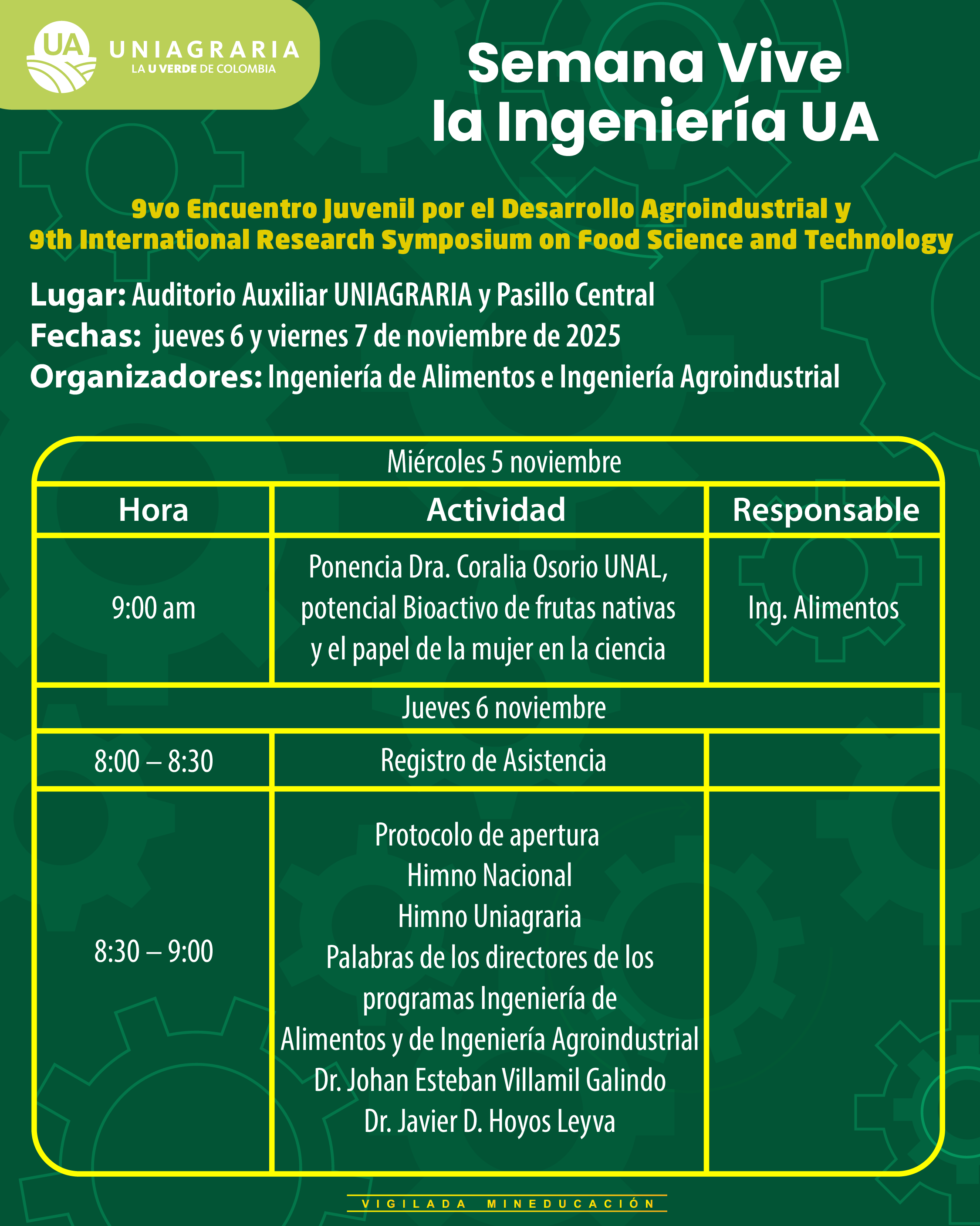 Semana Vive la Ingeniería UA