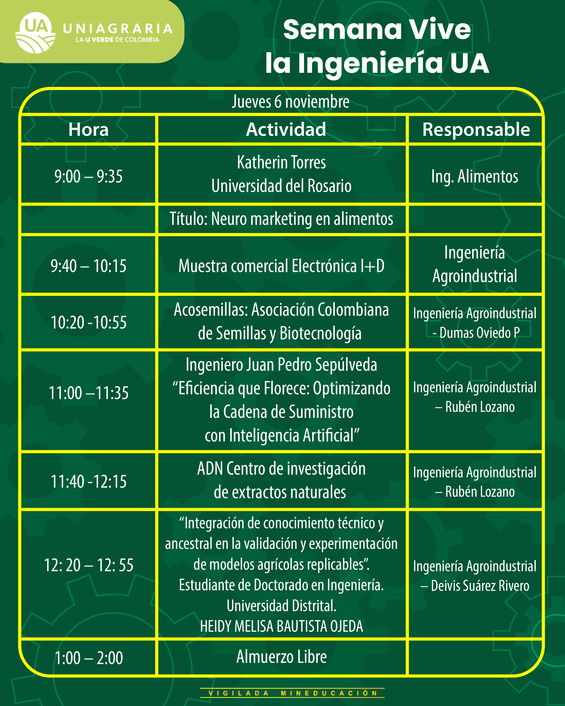 Semana Vive la Ingeniería UA