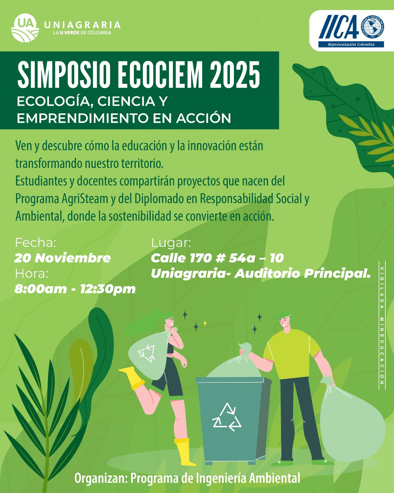 Simposio ECOCIEM 2025 Ecología, Ciencia y Emprendimiento en acción